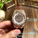 Copy Audemars Piguet Royal Oak All Diamond Dial Automatic Watch Buy Now